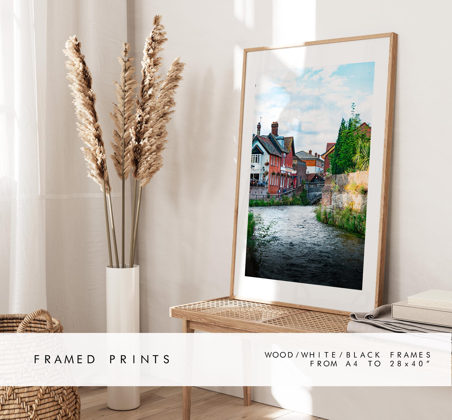 Winchester Photography Print - Hampshire Photography Prints - Wall Art -  Frame and Canvas Options - Portrait  - UK