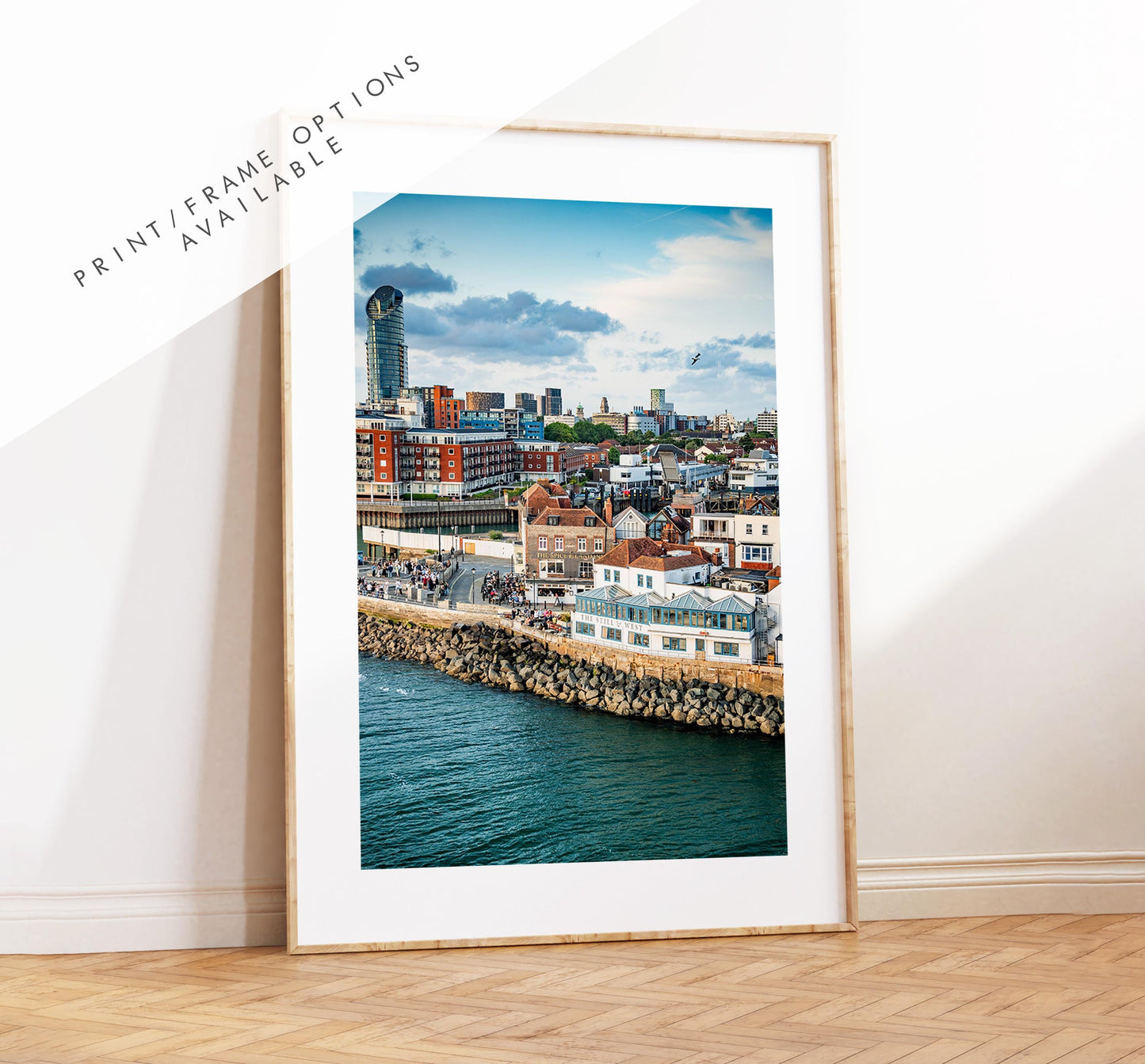 Old Portsmouth - Photography Print - Portsmouth and Southsea Prints - Wall Art -  Frame and Canvas Options - Portrait