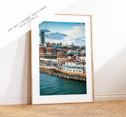 Old Portsmouth - Photography Print - Portsmouth and Southsea Prints - Wall Art -  Frame and Canvas Options - Portrait