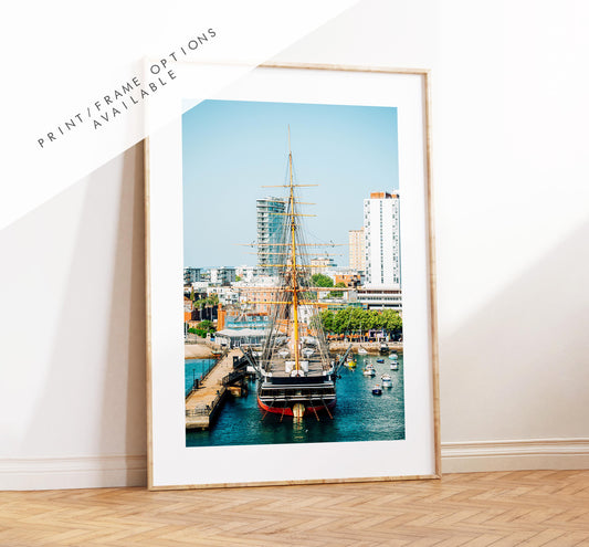 Warrior - Photography Print - Portsmouth and Southsea Prints - Wall Art -  Frame and Canvas Options - Portrait