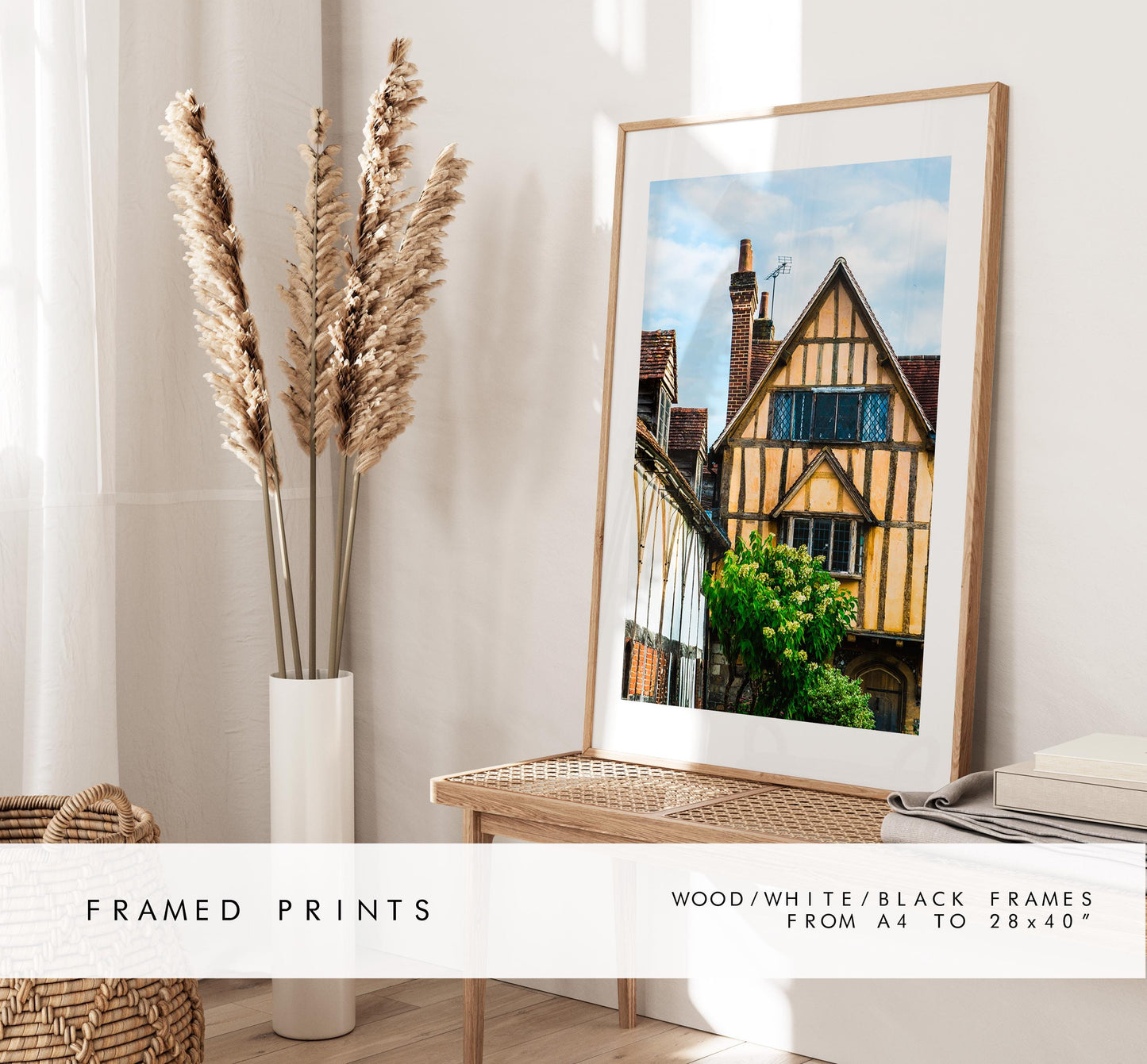 Winchester Photography Print - Hampshire Photography Prints - Wall Art -  Frame and Canvas Options - Portrait  - UK
