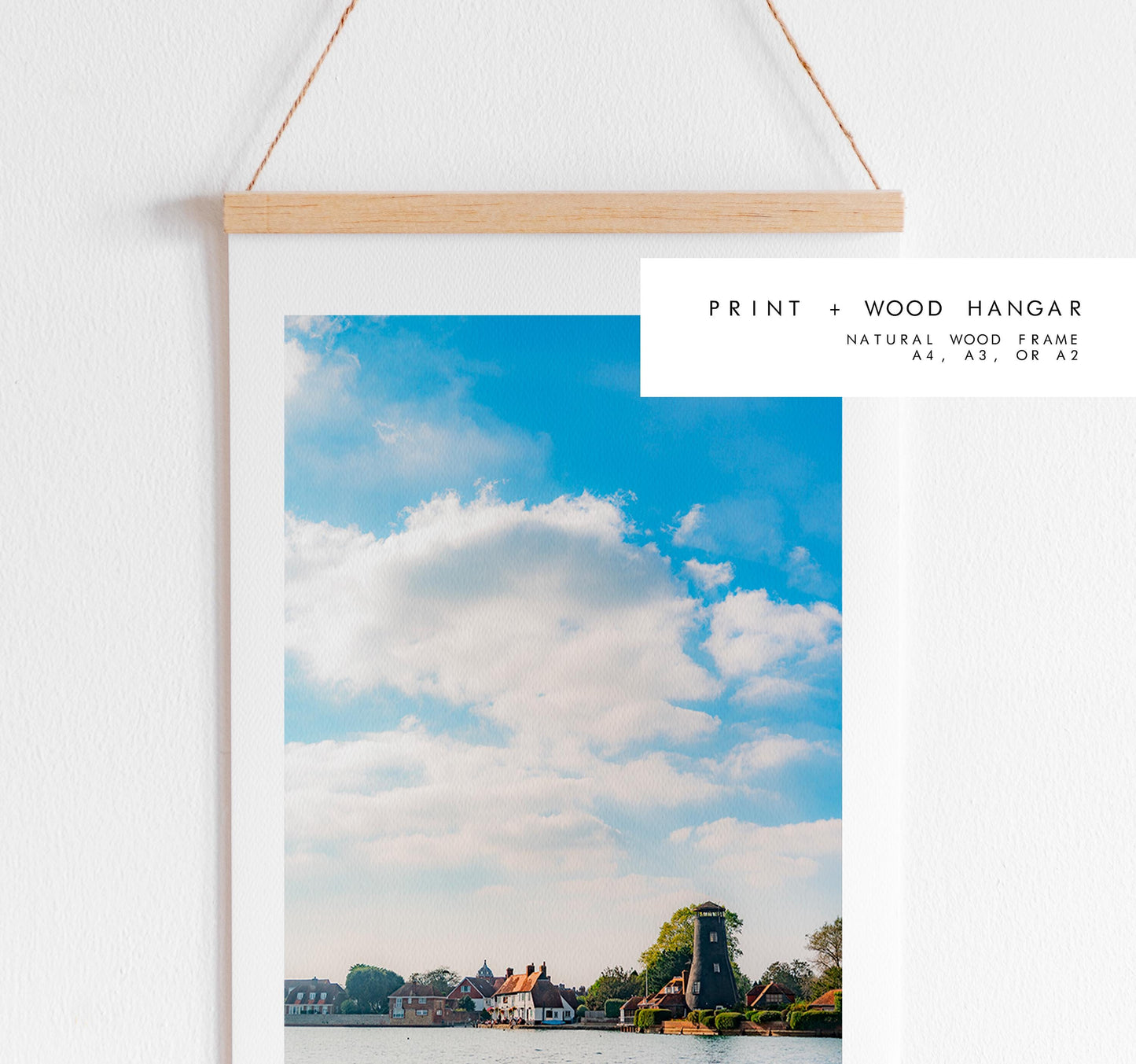 Langstone Photography Print - Hampshire Photography Prints - Wall Art -  Frame and Canvas Options - Portrait  - UK
