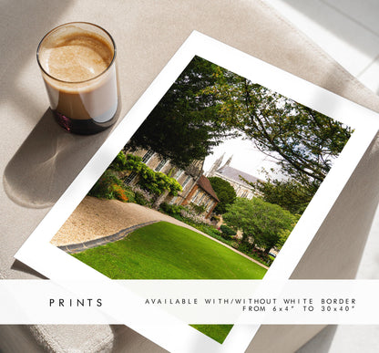 Winchester Cathedral Photography Print - Hampshire Photography Prints - Wall Art -  Frame and Canvas Options - Portrait  - UK