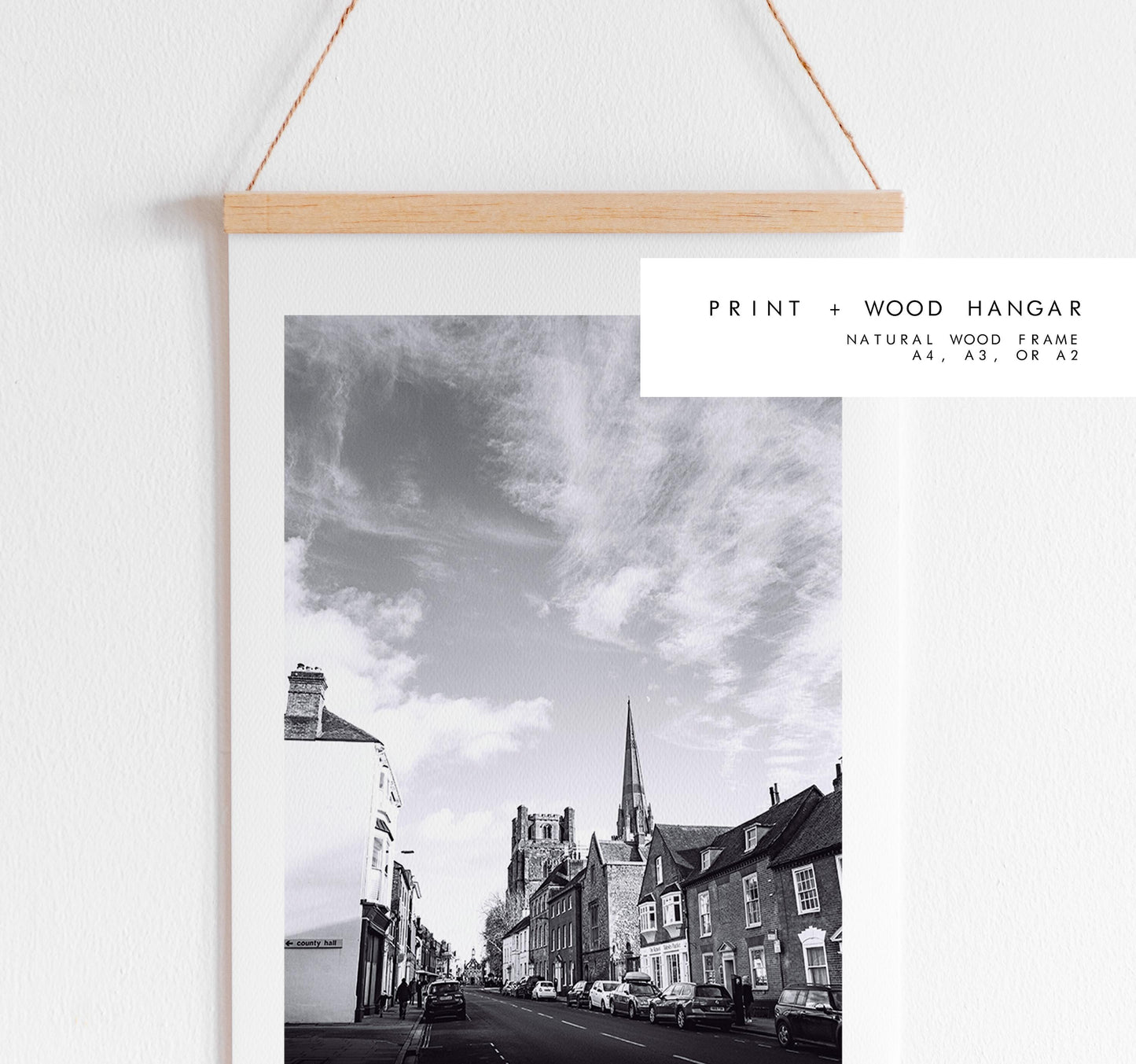 Chichester Photography Print - West Sussex Photography Prints - Wall Art -  Frame and Canvas Options - Portrait  - UK