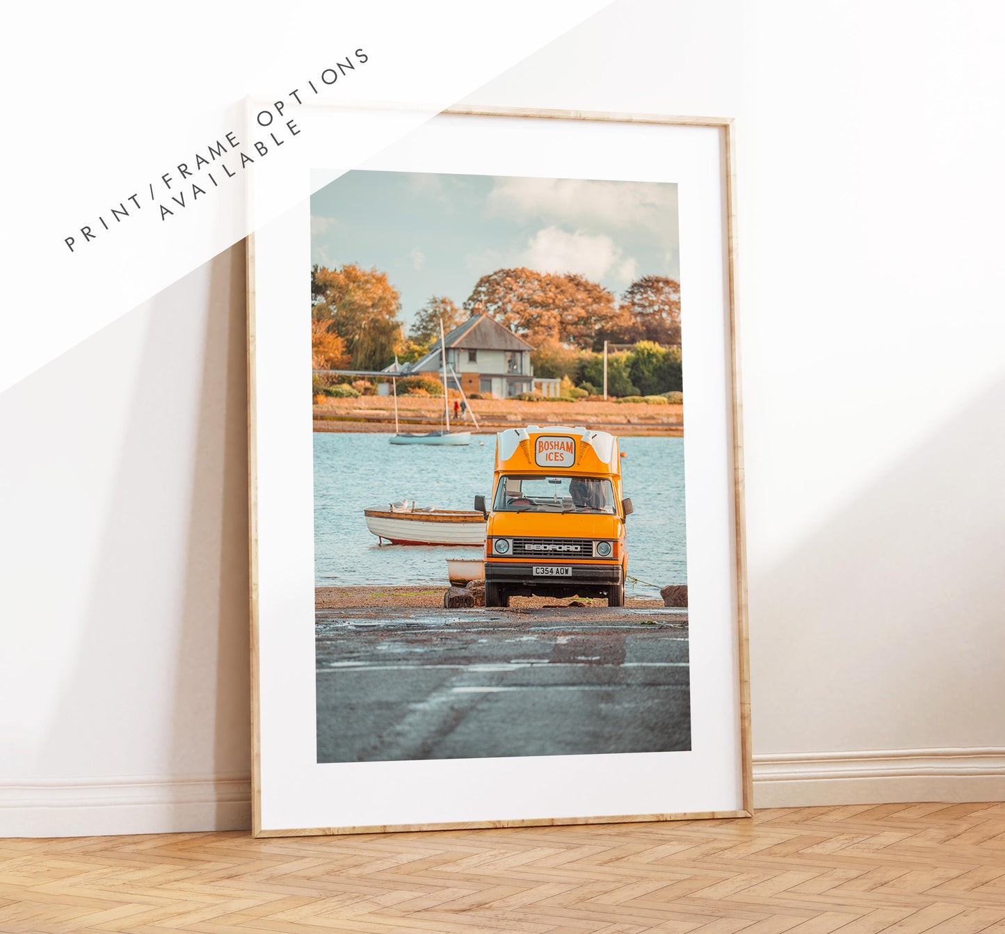 Bosham Photography Print - West Sussex Photography Prints - Wall Art -  Frame and Canvas Options - Portrait  - UK