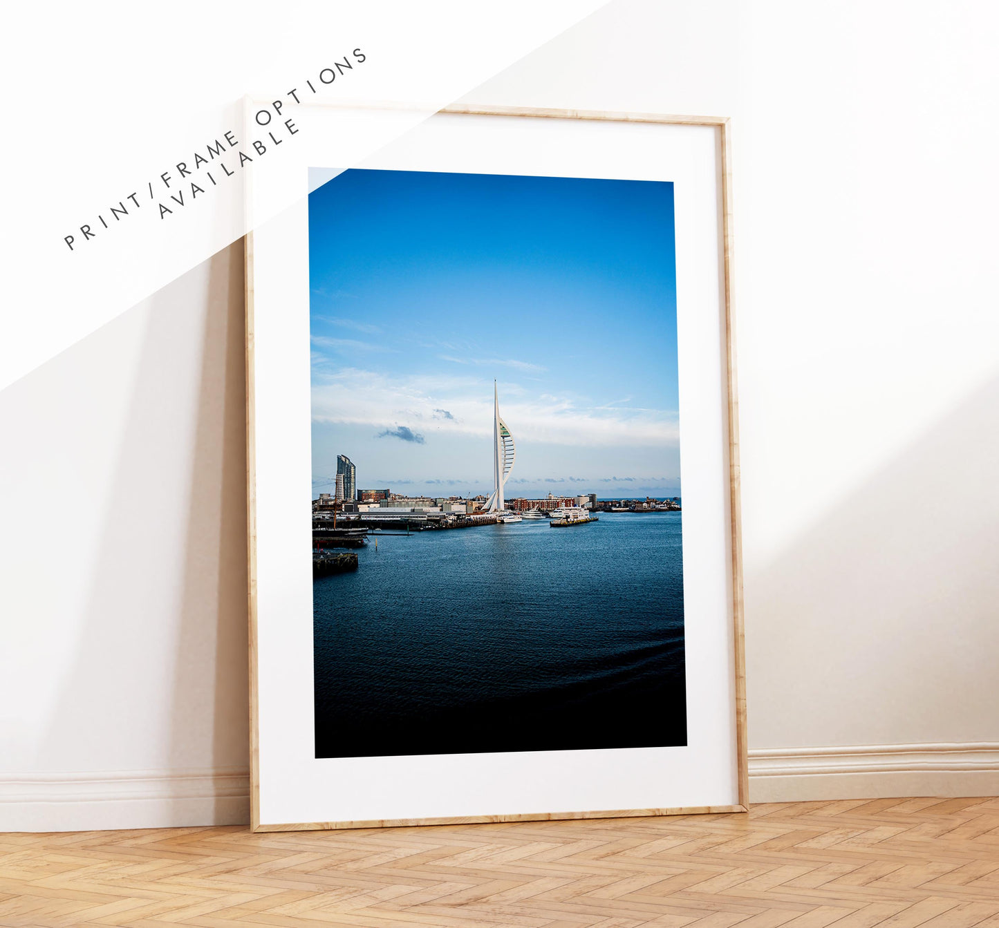 Spinnaker Tower - Photography Print - Portsmouth and Southsea Prints - Wall Art -  Frame and Canvas Options - Portrait