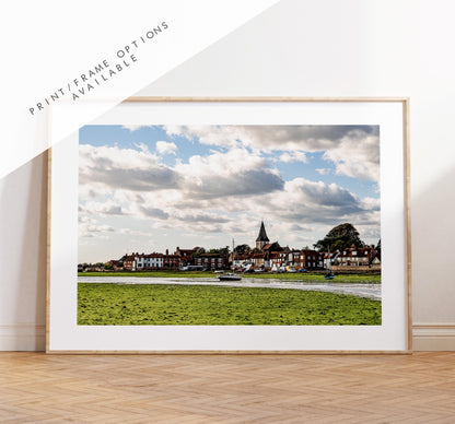 Bosham Photography Print - West Sussex Photography Prints - Wall Art -  Frame and Canvas Options - Landscape  - UK