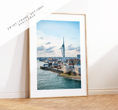 Portsmouth Print -  Photography Print - Portsmouth and Southsea Prints - Wall Art -  Frame and Canvas Options - Portrait