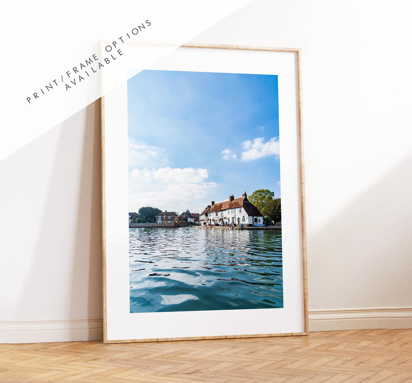 Langstone Photography Print - Hampshire Photography Prints - Wall Art -  Frame and Canvas Options - Portrait  - UK