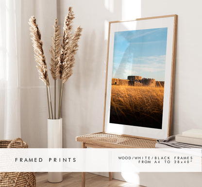 Hurst Castle Photography Print - Hampshire Photography Prints - Wall Art -  Frame and Canvas Options - Portrait  - UK