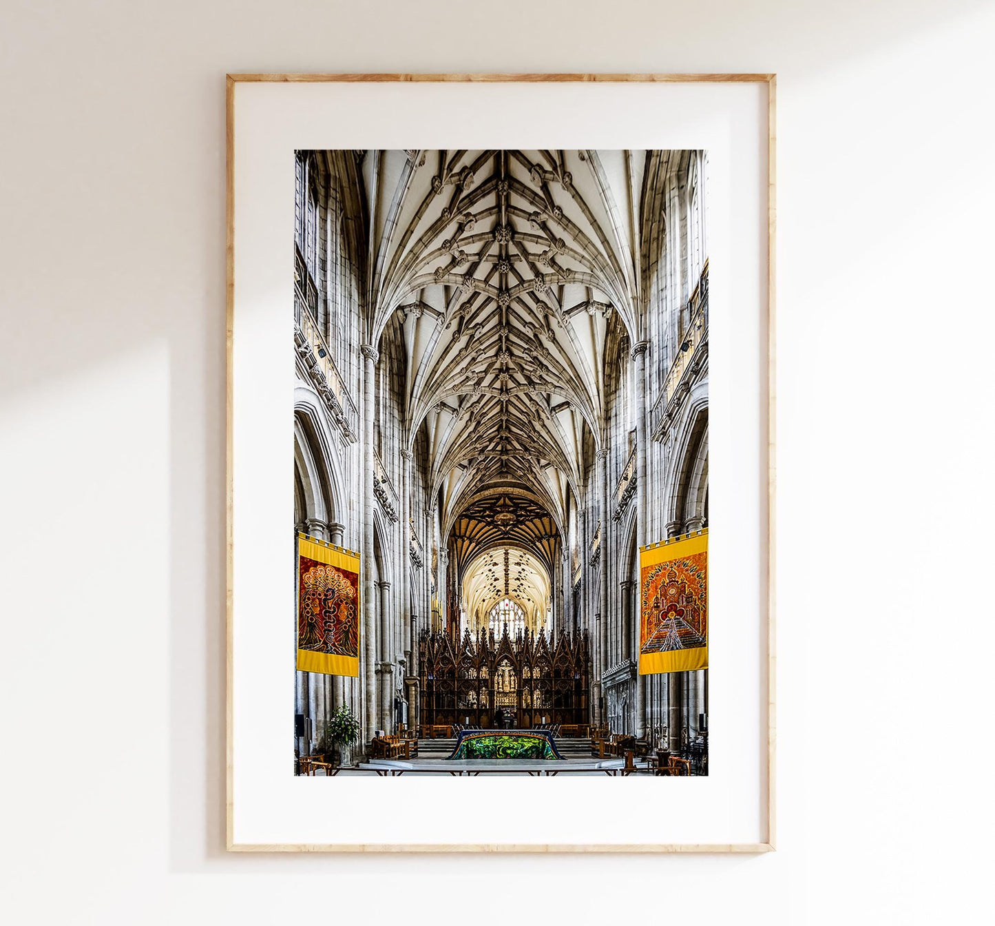 Winchester Cathedral Photography Print - Hampshire Photography Prints - Wall Art -  Frame and Canvas Options - Portrait  - UK