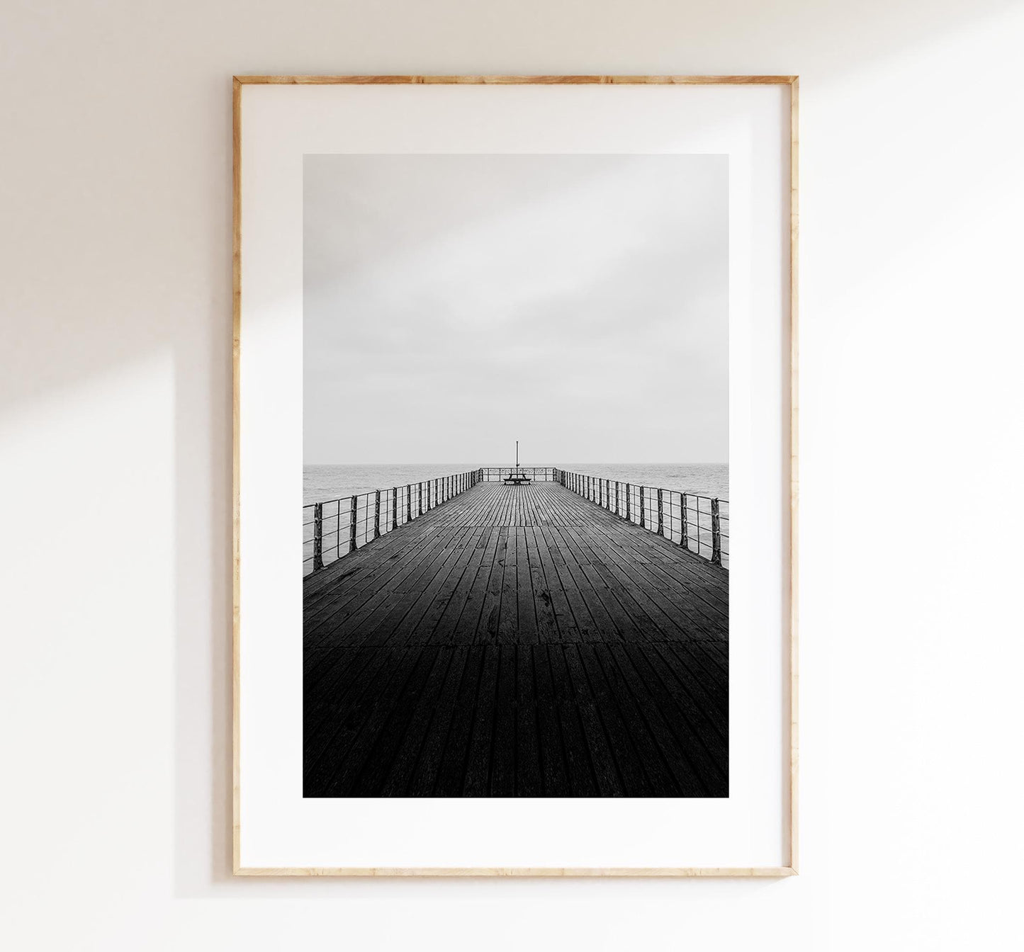 Bognor Regis Pier Photography Print - West Sussex Photography Prints - Wall Art -  Frame and Canvas Options - Portrait  - UK