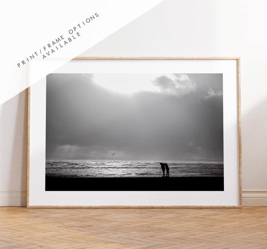 Wittering Beach Photography Print - West Sussex Photography Prints - Wall Art -  Frame and Canvas Options - Landscape  - UK