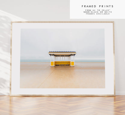 Southsea Shelters - Photography Print - Portsmouth and Southsea Prints - Wall Art -  Frame and Canvas Options - Landscape