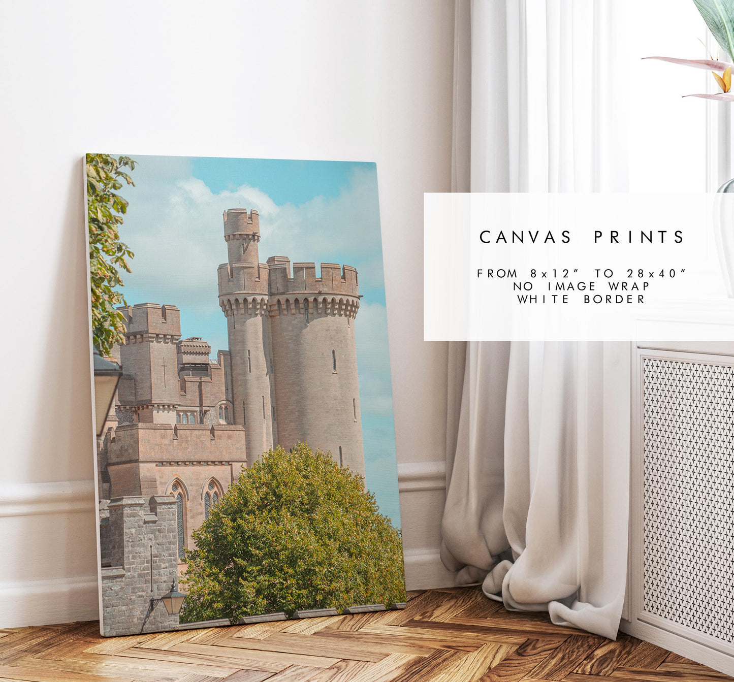 Arundel Photography Print - West Sussex Photography Prints - Wall Art -  Frame and Canvas Options - Portrait  - UK