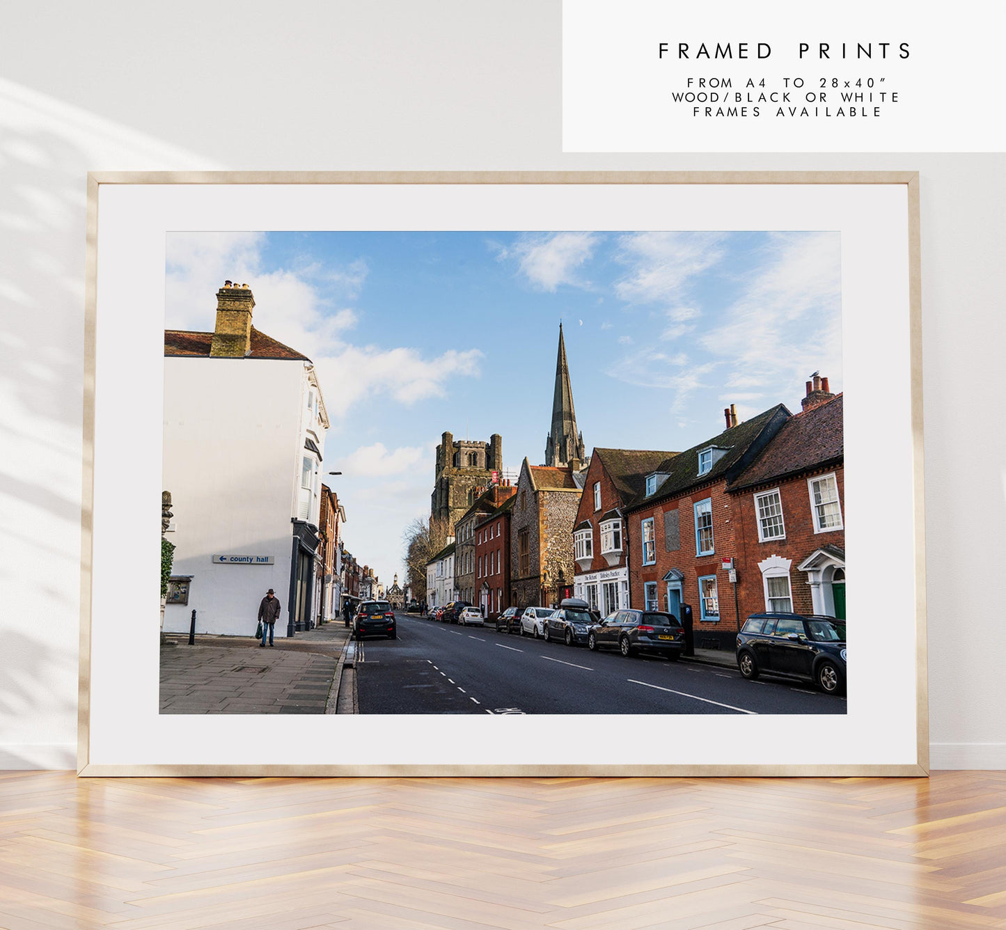 Chichester Photography Print - West Sussex Photography Prints - Wall Art -  Frame and Canvas Options - Landscape  - UK