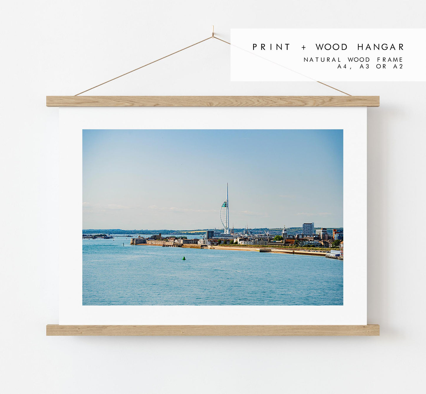 Spinnaker Tower - Photography Print - Portsmouth and Southsea Prints - Wall Art -  Frame and Canvas Options - Landscape