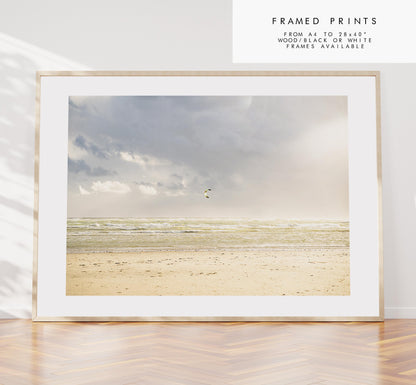 Wittering Beach Photography Print - West Sussex Photography Prints - Wall Art -  Frame and Canvas Options - Landscape  - UK