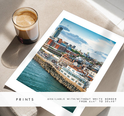 Old Portsmouth - Photography Print - Portsmouth and Southsea Prints - Wall Art -  Frame and Canvas Options - Portrait