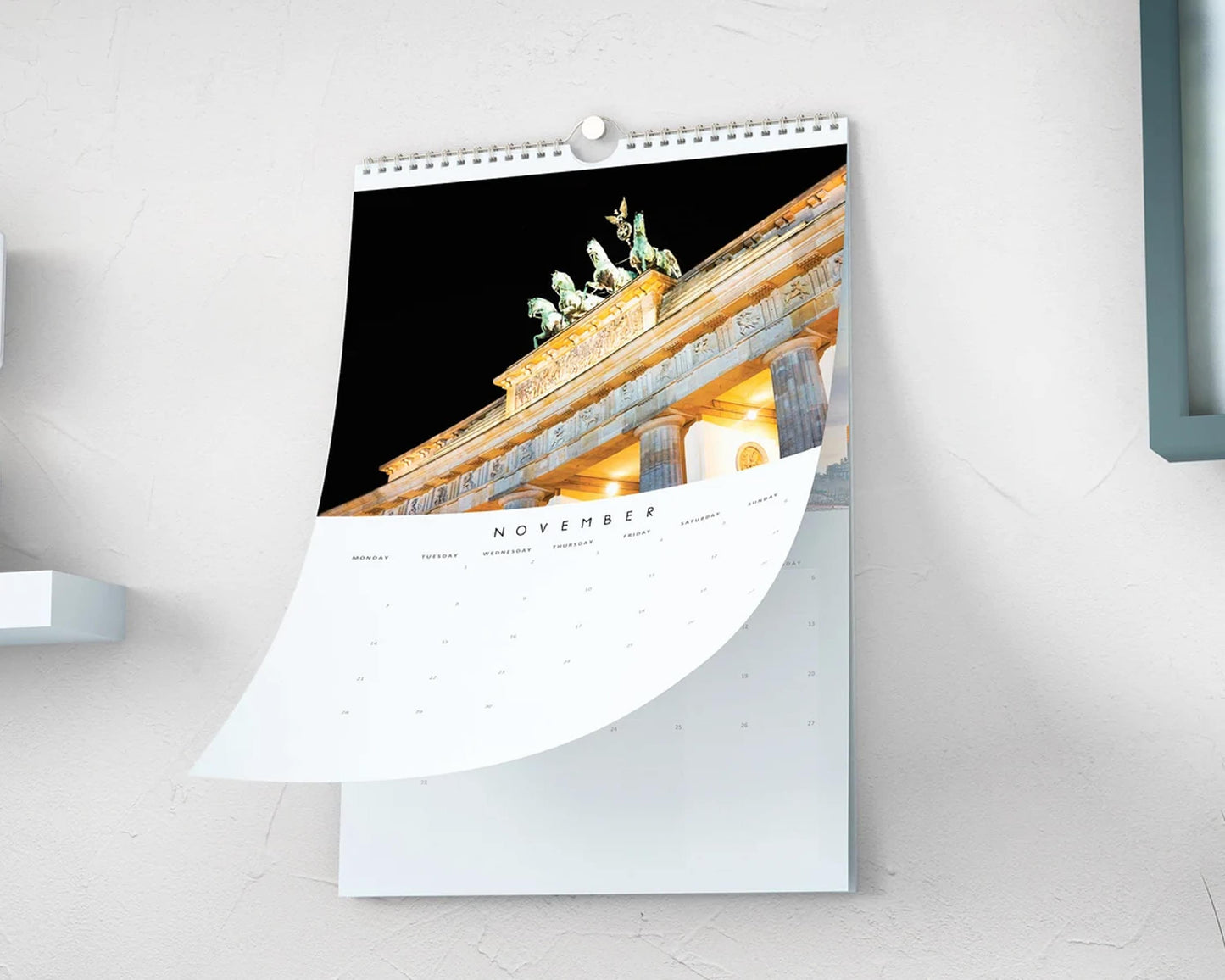 Berlin 2025 Calendar - A3 or A4 Wall Calendar - 2025 Calendar - Gift - New Year - Berlin Calendar - Planner - Berlin Gift