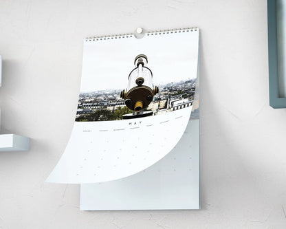 Paris 2025 Wall Calendar - A3 or A4 Wall Calendar - Paris - France - Gift - Calendar - Photography Calendar - Paris Calendar