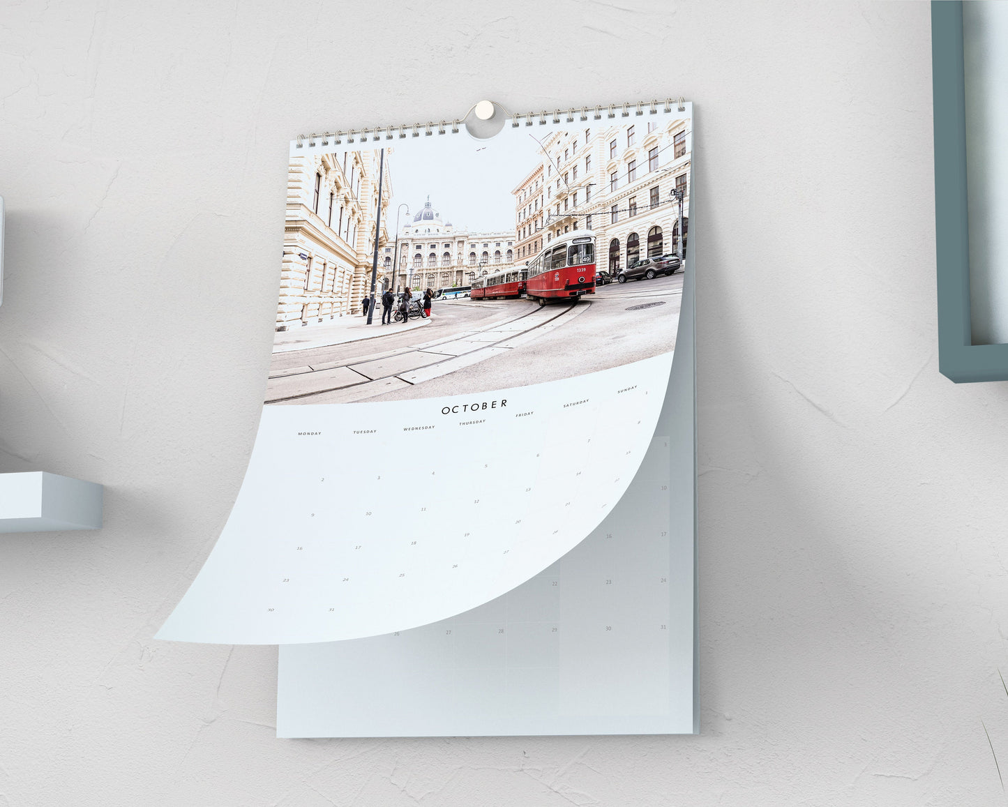 Vienna 2025 Calendar - A3 or A4 Wall Calendar - 2025 Calendar - Gift - New Year - Vienna Calendar - Planner - Vienna Gift