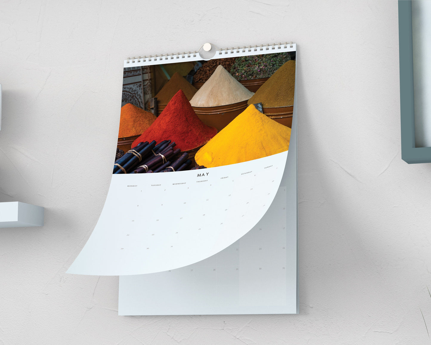 Morocco 2025 Calendar - A3 or A4 Wall Calendar - 2025 Calendar - Gift - New Year - Morocco Calendar - Planner - Morocco Gift