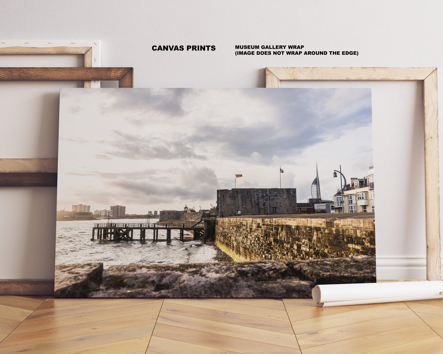 Round Tower - Photography Print - Portsmouth and Southsea Prints - Wall Art -  Frame and Canvas Options - Landscape