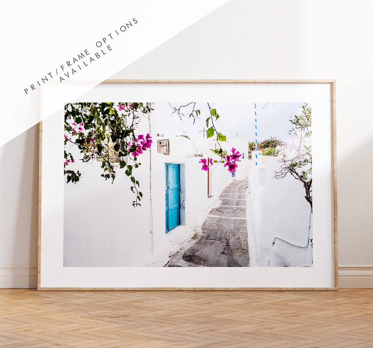 Greece Photography Print - Photography Print - Greece - Print - Poster - Santorini Photography - Greece Wall Art - Greek Village - Landscape