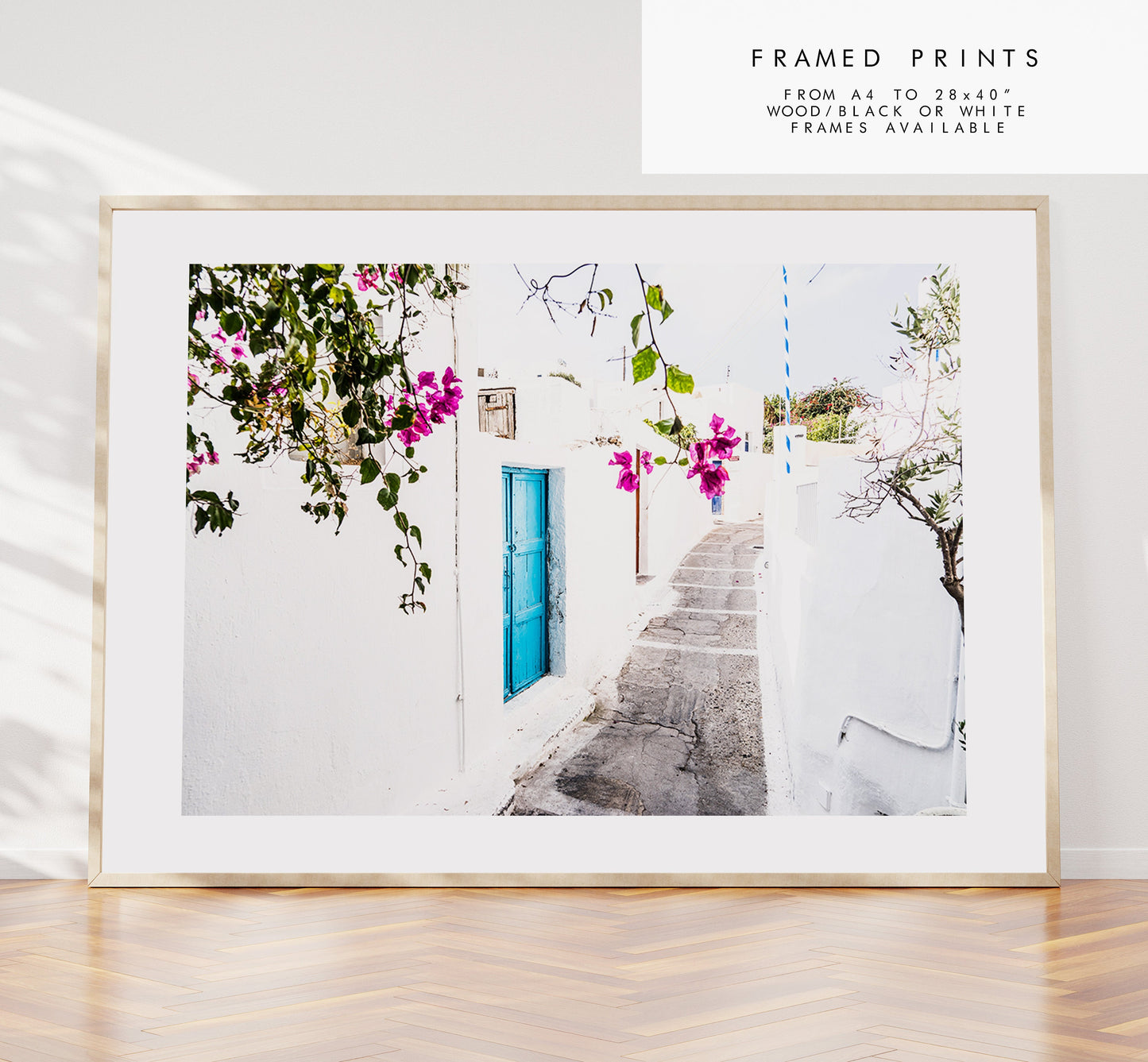 Greece Photography Print - Photography Print - Greece - Print - Poster - Santorini Photography - Greece Wall Art - Greek Village - Landscape