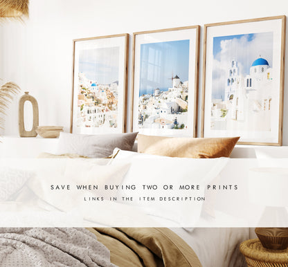 Santorini Photography Print - Greece - Print - Poster - Santorini Photography - Greece Wall Art - Portrait - Oia Print - Oia Photography