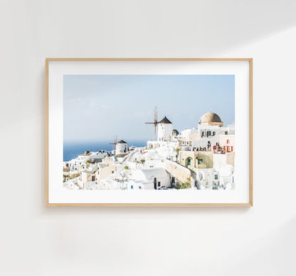 Santorini Print - Greece - Print - Poster - Santorini Photography - Greece Wall Art - Santorini Landscape Print - Santorini Landscape Poster