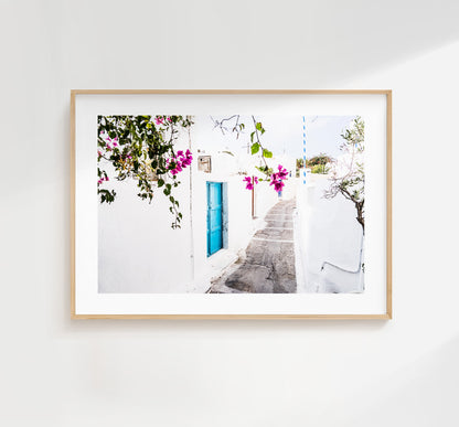 Greece Photography Print - Photography Print - Greece - Print - Poster - Santorini Photography - Greece Wall Art - Greek Village - Landscape