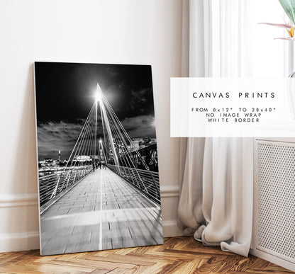 Blackfriars Bridge - London Photography Print - Fine Art Photography - London Print - Poster - Wall Art - Black and White Photography Print