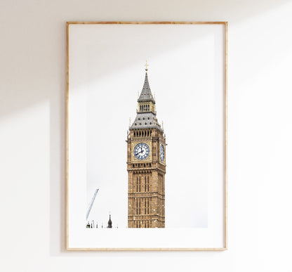 Big Ben Print - London Photography Print - Fine Art Photography - London Print - Poster - Wall Art - Westminster - Houses of Parliament