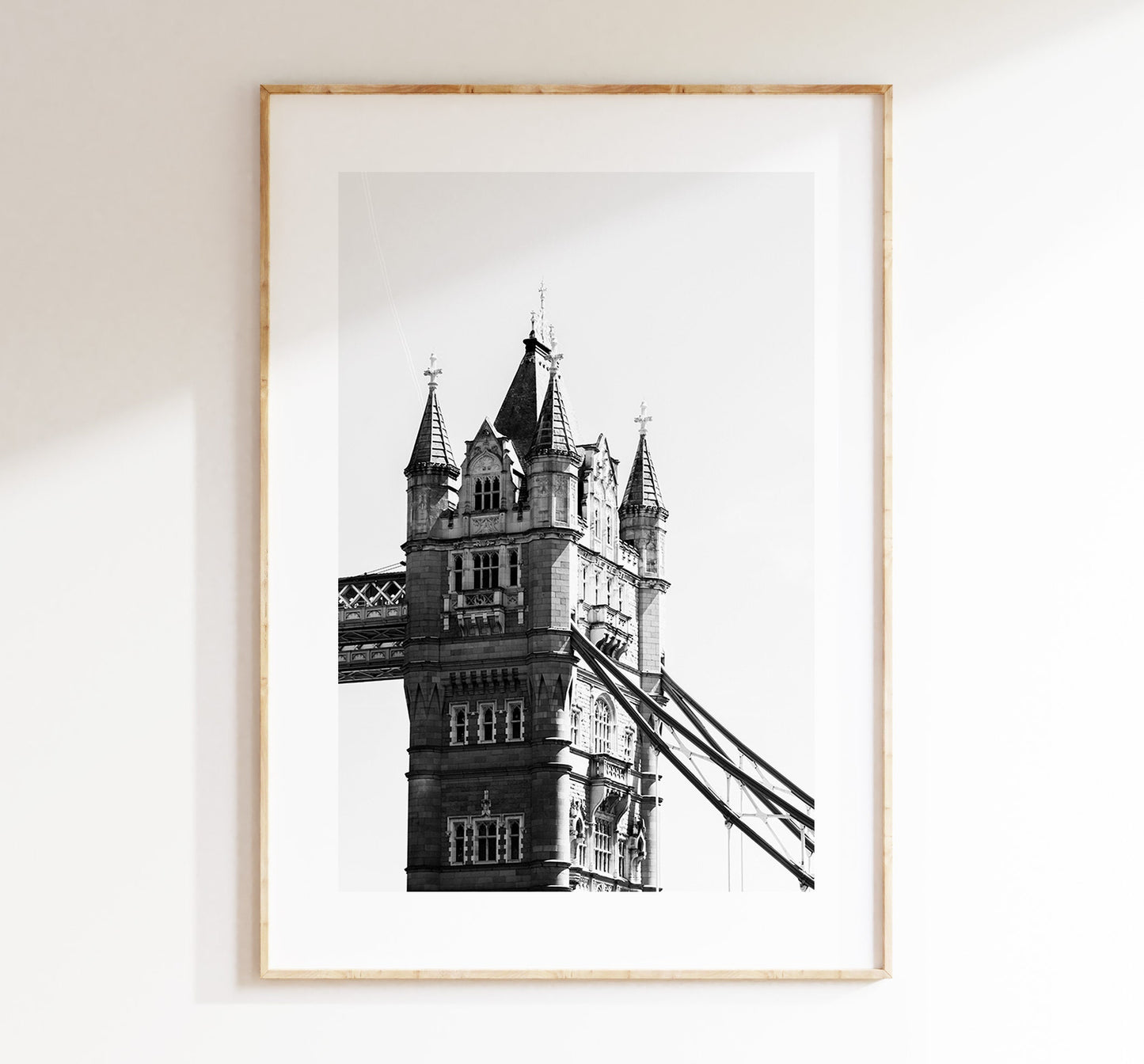 Tower Bridge - London Photography Print - Fine Art Photography - London Print - Poster - Wall Art - Black and White Print - Monochrome