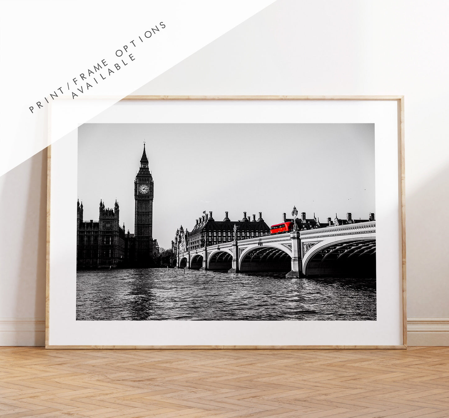 London Black and White Print - London Photography Print - Fine Art Photography - London Print - Wall Art - Framed - Canvas - Landscape