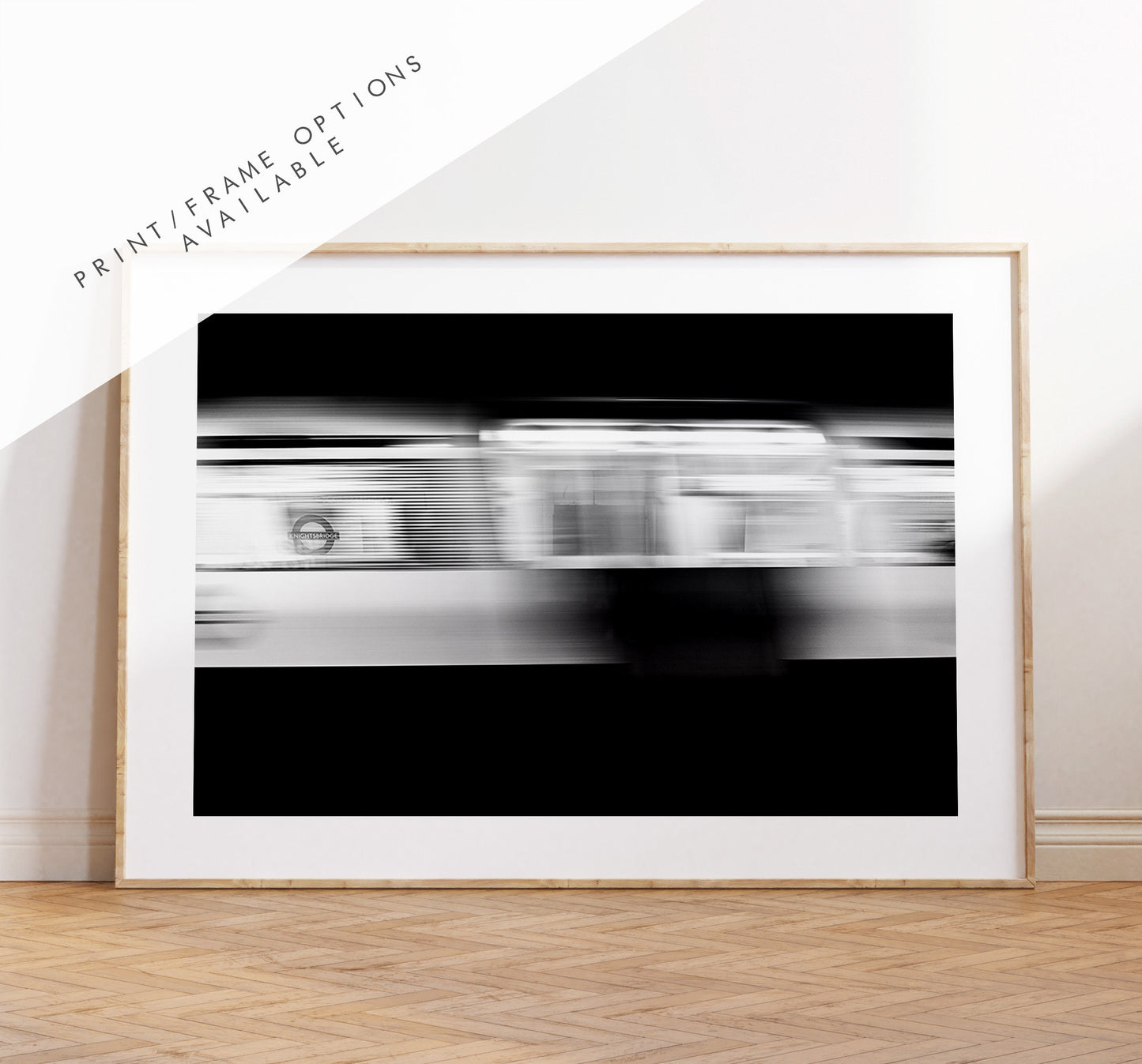 London Underground Print - London Photography Print - Fine Art Photography - London Print - Poster - Wall Art - Landscape - Monochrome