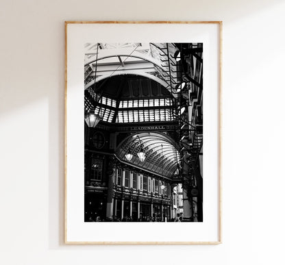 Leadenhall Market Print -  London Photography Print - Fine Art Photography - London Print - Poster - Wall Art - Leadenhall Market Print