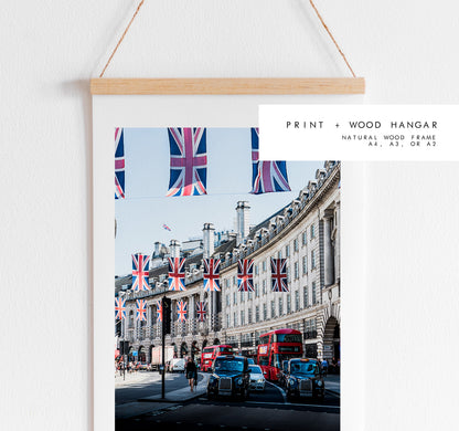 London Photography Print - London Photography Print - Fine Art Photography - London Print - Poster - Wall Art - Taxi Cab - Union Jack