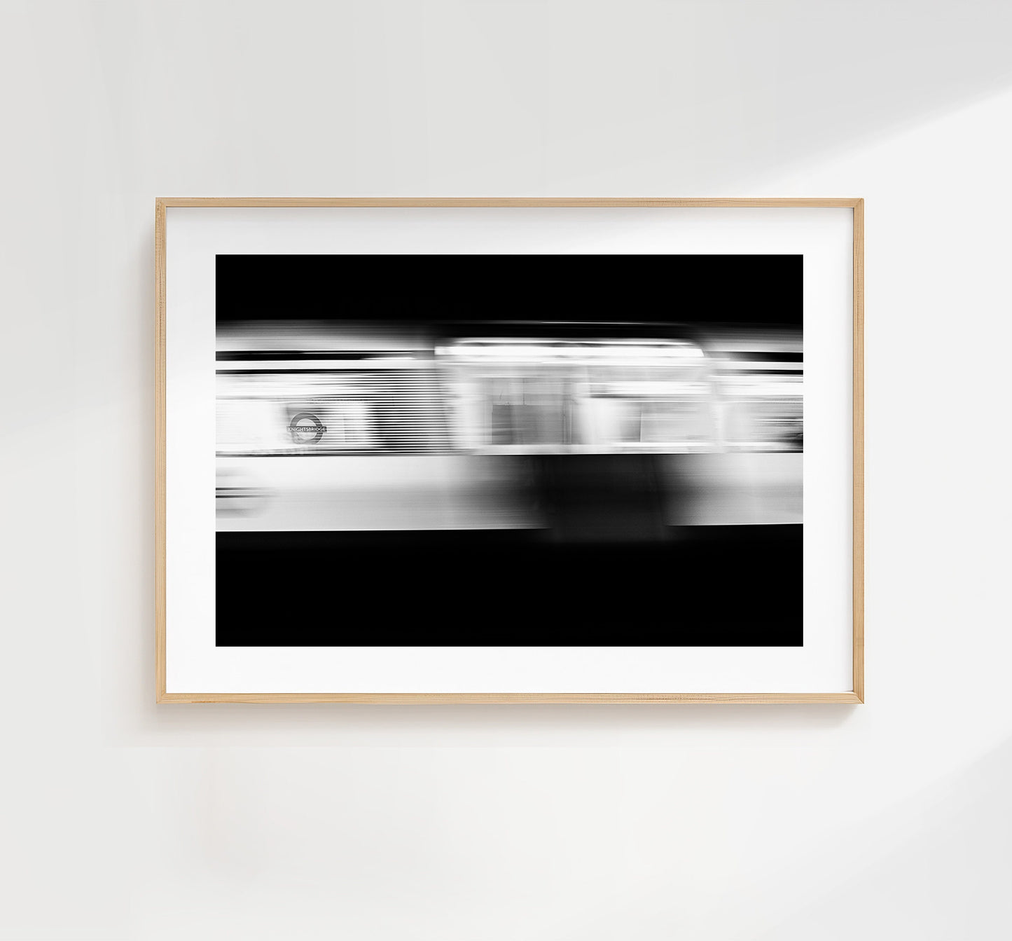 London Underground Print - London Photography Print - Fine Art Photography - London Print - Poster - Wall Art - Landscape - Monochrome