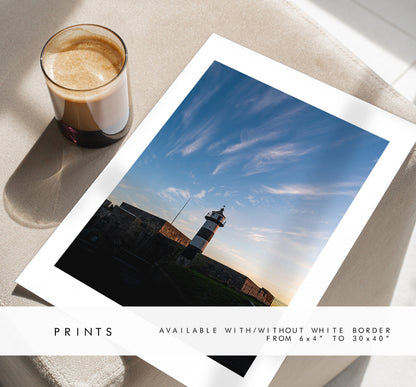 Southsea Lighthouse - Photography Print - Portsmouth and Southsea Prints - Wall Art -  Frame and Canvas Options - Portrait