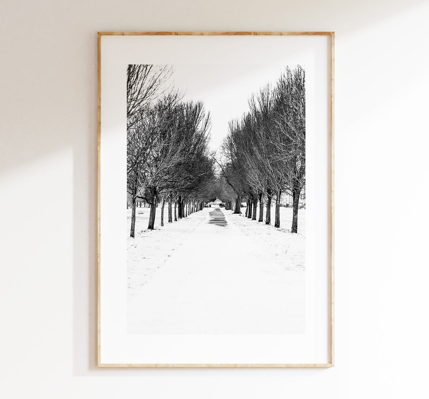 Snowy Southsea - Photography Print - Portsmouth and Southsea Prints - Wall Art -  Frame and Canvas Options - Portrait