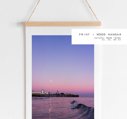 Southsea Beach - Photography Print - Portsmouth and Southsea Prints - Wall Art -  Frame and Canvas Options - Portrait