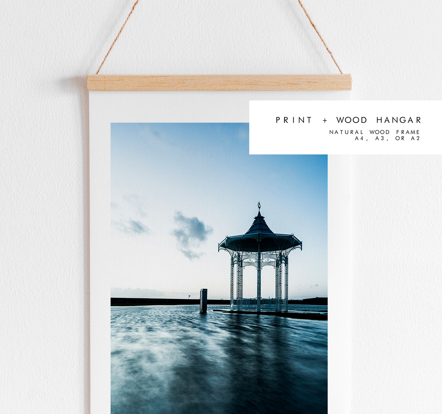 Southsea Bandstand - Photography Print - Portsmouth and Southsea Prints - Wall Art -  Frame and Canvas Options - Portrait