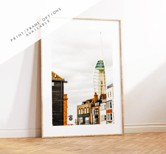 Portsmouth Print - Photography Print - Portsmouth and Southsea Prints - Wall Art -  Frame and Canvas Options - Portrait