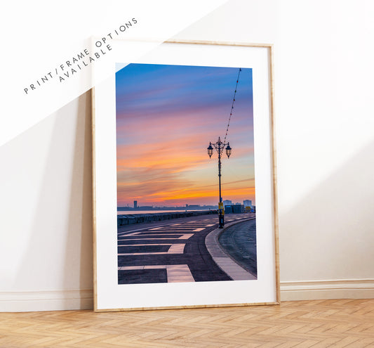 Southsea Print - Photography Print - Portsmouth and Southsea Prints - Wall Art -  Frame and Canvas Options - Portrait