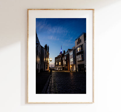 Old Portsmouth Print - Photography Print - Portsmouth and Southsea Prints - Wall Art -  Frame and Canvas Options - Portrait