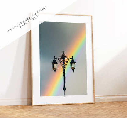 Southsea Rainbow - Photography Print - Portsmouth and Southsea Prints - Wall Art -  Frame and Canvas Options - Portrait