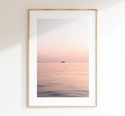 Southsea Sunsets - Photography Print - Portsmouth and Southsea Prints - Wall Art -  Frame and Canvas Options - Portrait